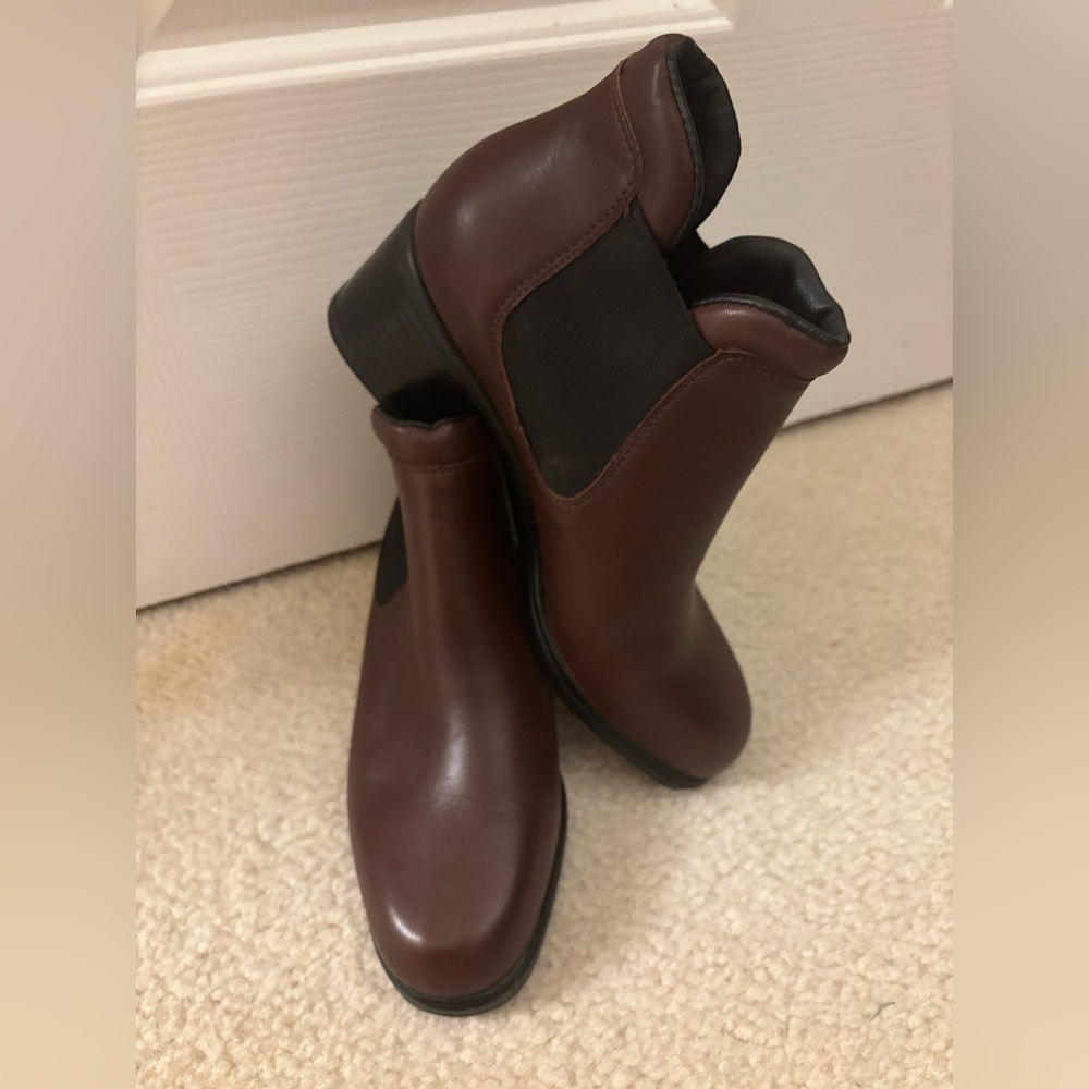 Rieker Brown Chelsea Ankle Boots
